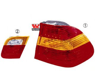 VAN WEZEL 0649931 -  Задний фонарь